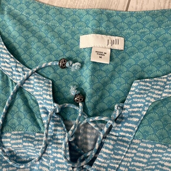 J. Jill Aegean Tunic Beach Top - Picture 2 of 9